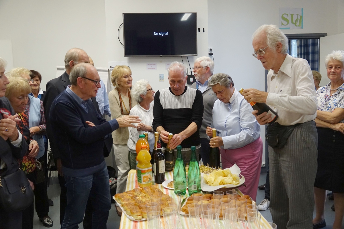 15 octobre 2019. Cocktail offert par Michel Talagrand à l'occasion de son prix Shaw de mathématiques — photo 17